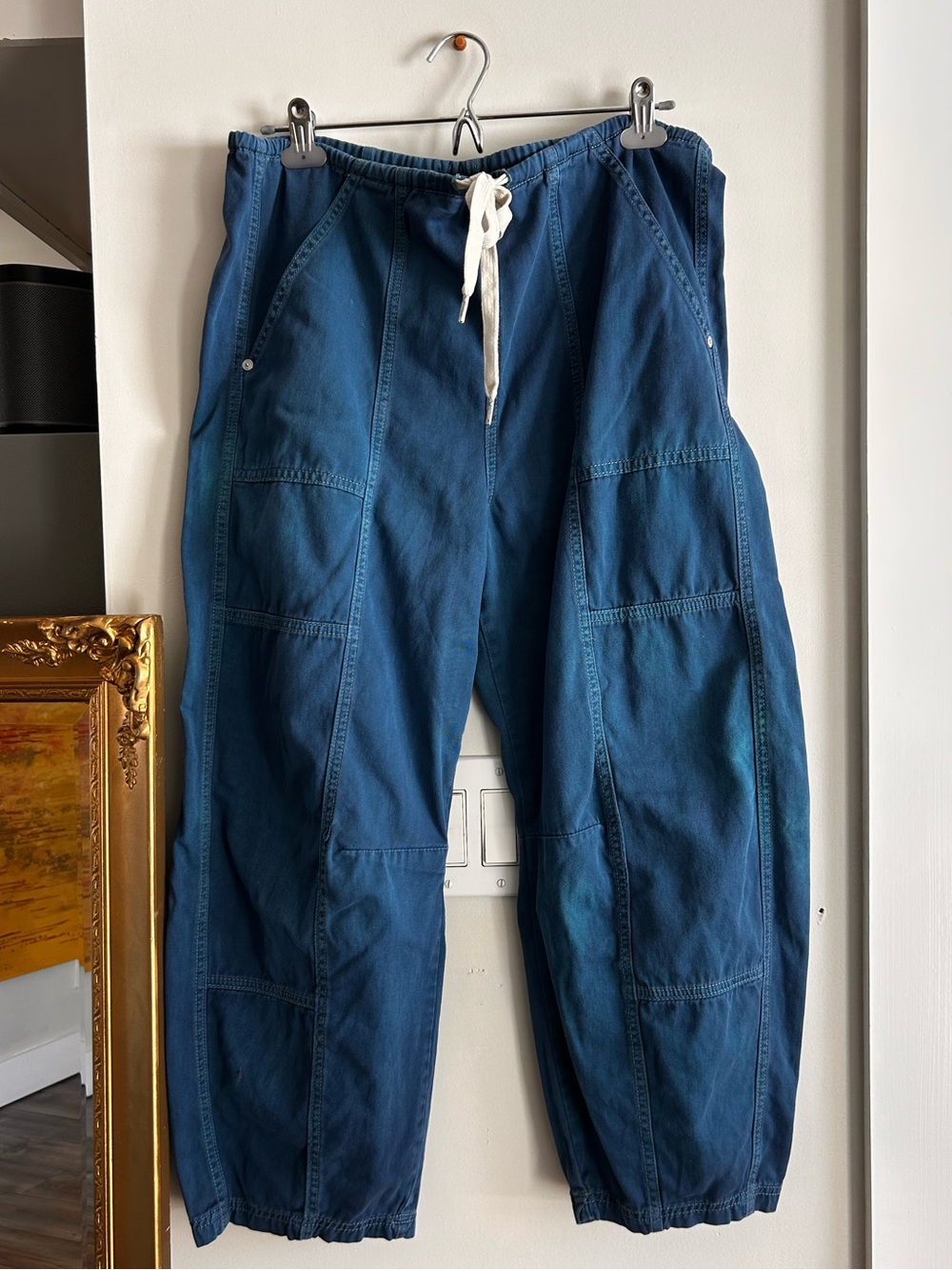 BLANK NYC super low rise barrel leg pant size M